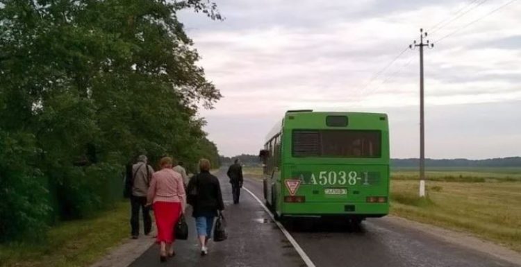 маршруты пригородных автобусов в Пинском районе