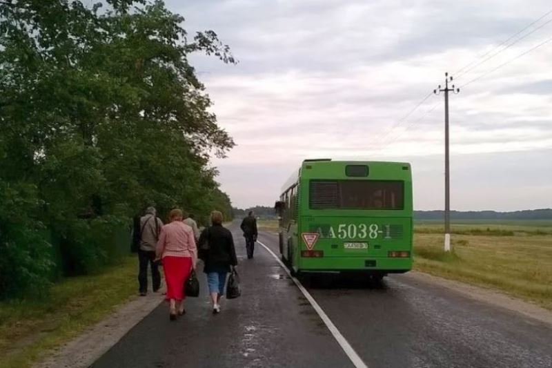 маршруты пригородных автобусов в Пинском районе