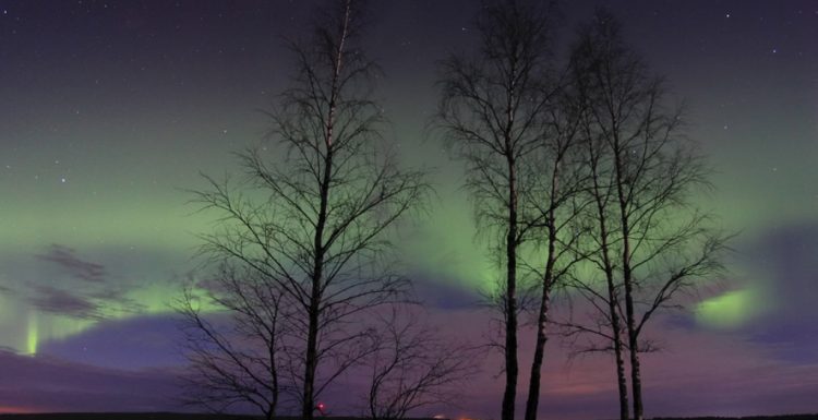 сильная магнитная буря, фото